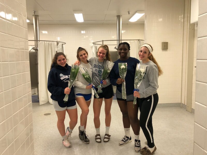 ShalerVball's tweet photo. Happy senior night ladies and gents!!!! Come support your five seniors of SAGVB as we take on north hills!!! Jv @ 6 Varsity @ 7!!🏐🏐 https://t.co/HAO4UgSC7j
