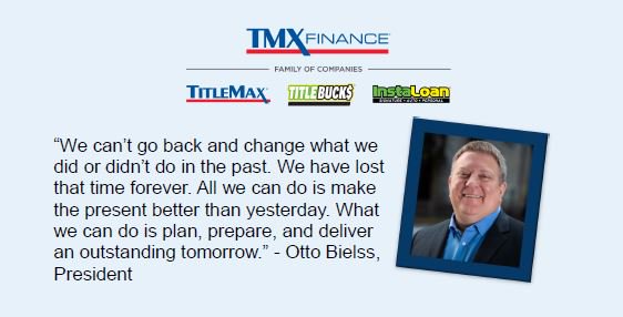 TMXCompanies's tweet photo. You can’t go back and change the past, so look to the future and don’t make the same mistake twice. #OttoOptimism https://t.co/4tHwBqBOF5