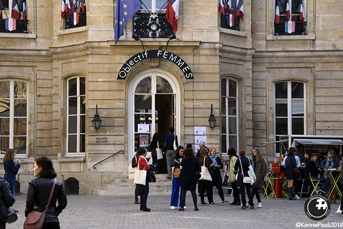 karinepaoli's tweet photo. Merci d'être venues si nombreuses au dernier jour de l'exposition #Objectif_Femmes 2018 et au Forum @Lserealisent @Mairie9Paris ! https://t.co/5idISFWJR3