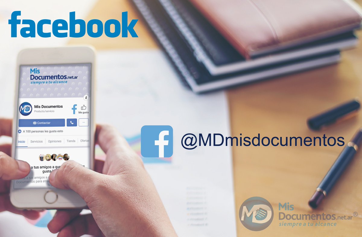 MDmisdocumentos's tweet image. No te olvides de seguirnos en facebook facebook.com/MDmisdocumentos
y conocer nuestros servicios a través de nuestra web
misdocumentos.net.ar
#misdocumentos #infomacion #siempreatualcance #innovate #facilidad #solucionespracticas
