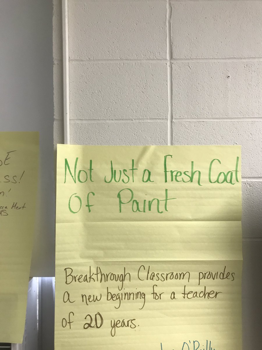 mtromblee1's tweet photo. Being the new Ss - our Ts created news headlines to help me understand the #breakthroughstrong story. https://t.co/ih97ZExiKl