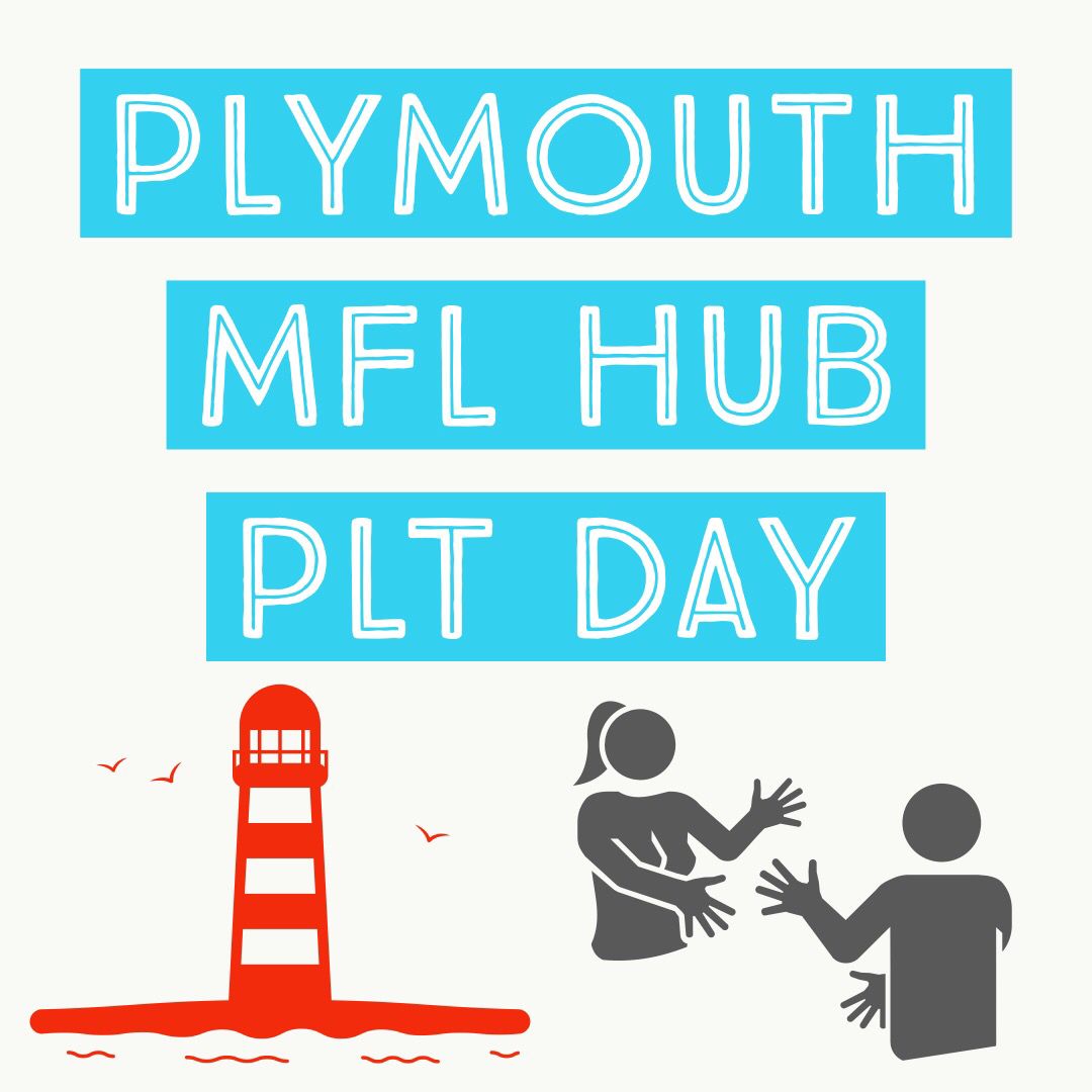 SenoraSimpsonNM's tweet photo. Looking forward to the #Plymouth #MFLHUB #PLTDay with Neil Jones tomorrow at #Eggbuckland school! Especially thankful that the MFL teachers of Plymouth have lunch and refreshments provided thanks to @Voyagerschools and @atlanticlang #mfltwitterati @CarolineTigger @NikkiTeacher https://t.co/gGgV7PpVZr