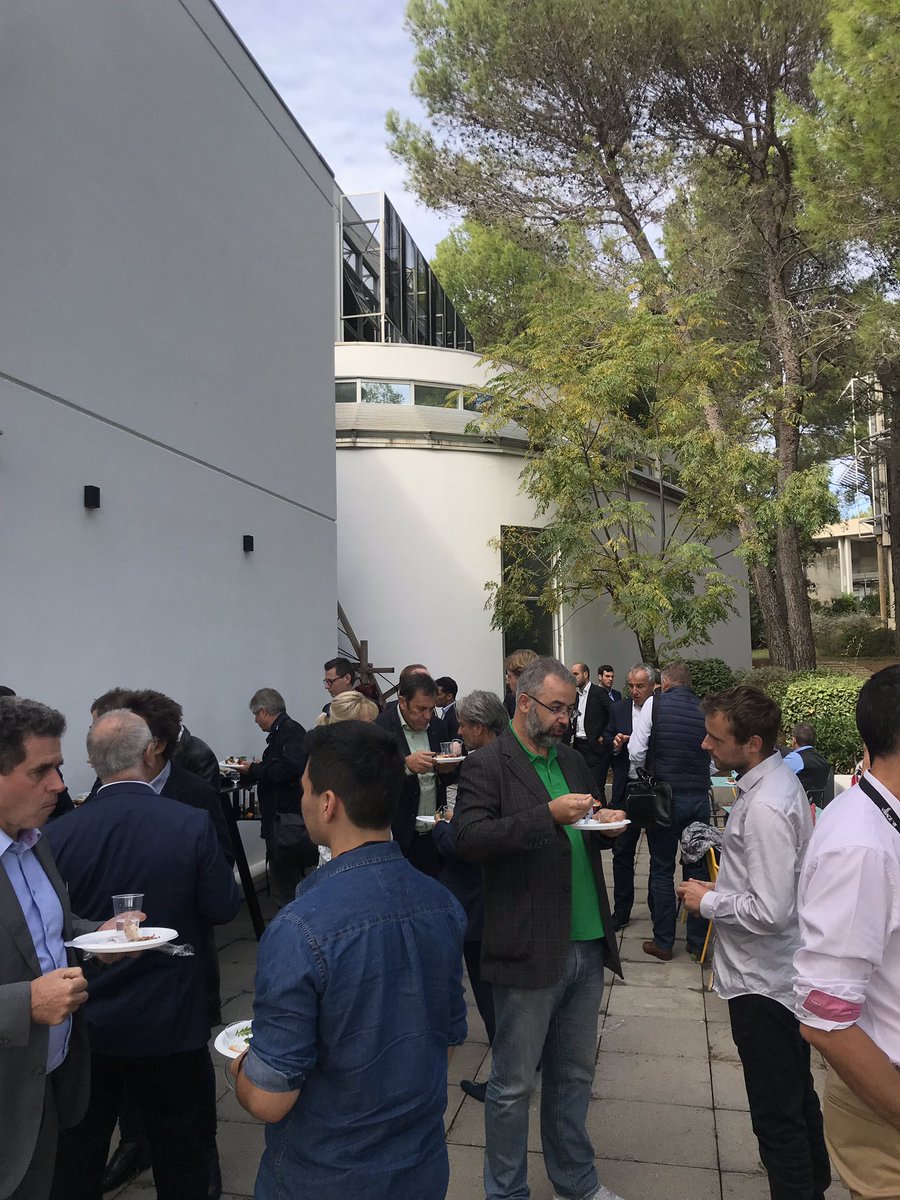stephcaron's tweet photo. Déjeuner de l’innovation @FF2i @LeVillagebyCA #SophiaAntipolis @LaFrenchTech avec les pitchs de @CityScanFR @attestis @SSC_Startup @SoEstate #immobilier #proptech #digital #realestate #FF2i https://t.co/jjtJiuZKcf