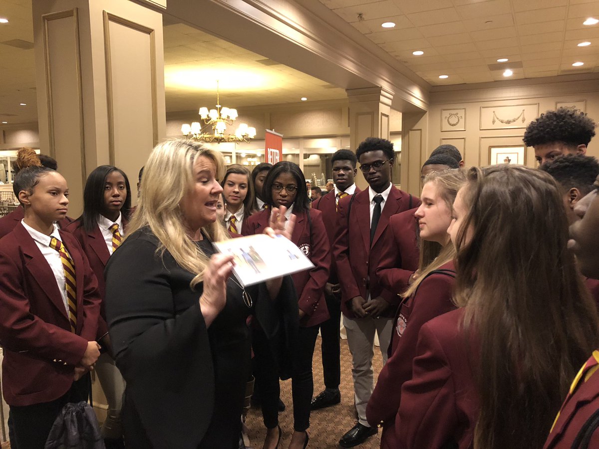 HarvPrepSchool's tweet photo. Thank you @RelaLeadership for the generosity you showed towards our Warrior Leadership Academy students! The message that @shelenebryan shared was inspiring and our students are ready to “skip one!” #WLA #RelaLeadership https://t.co/5a1JB8b3pH