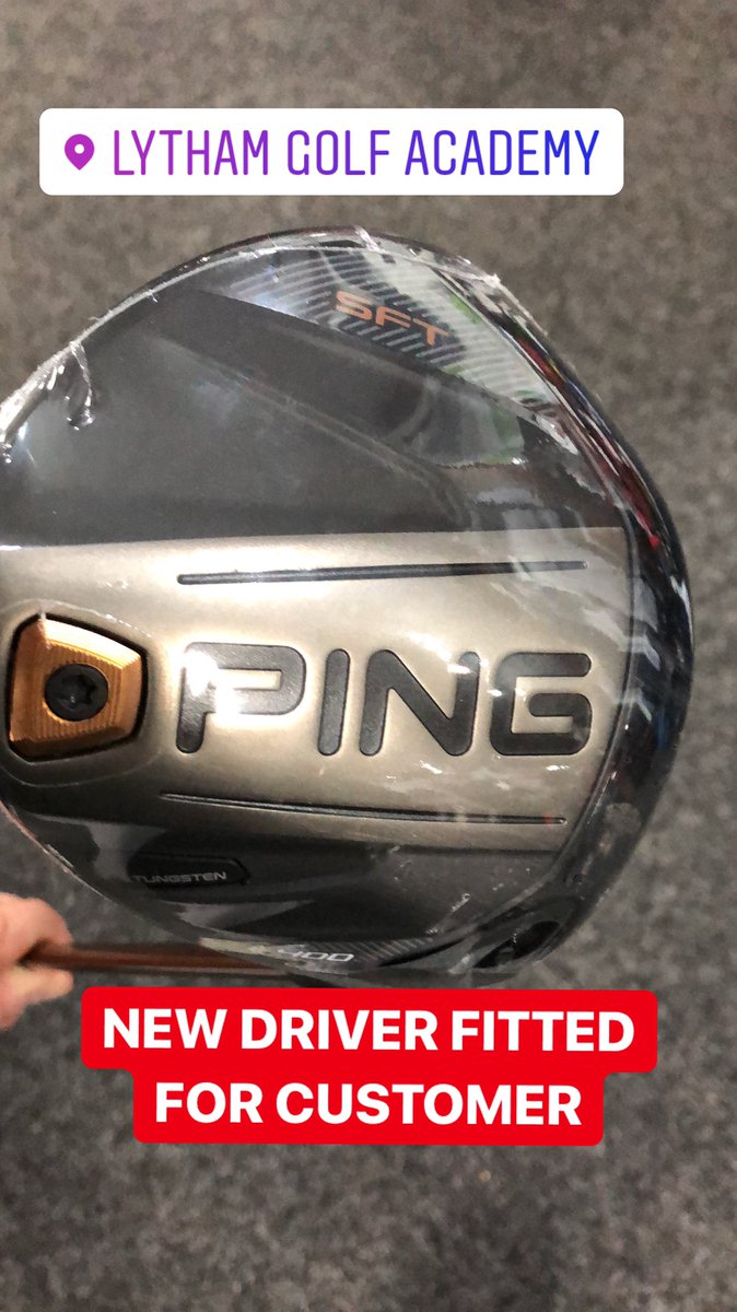 AliTaylorGolf's tweet image. Another driver fitting @LGALytham another @PINGTourEurope G400 coming out in top. #customfitted #driver
