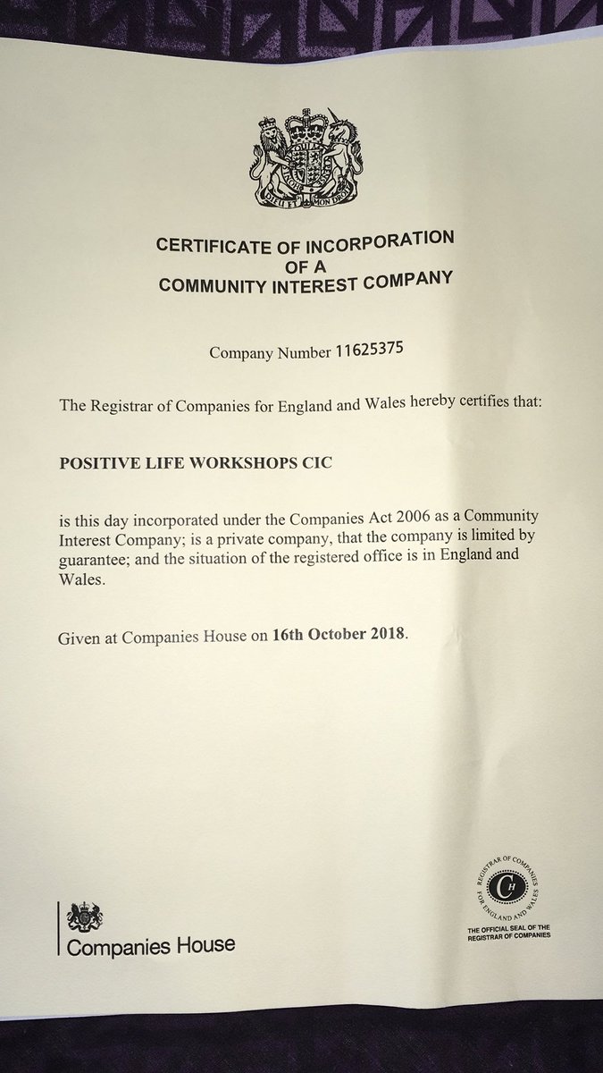 PLWorkshops's tweet photo. It’s celebration time over @PLWorkshops today’s it’s official I’m now a #communityIntetestCompany Now it’s time to watch this space! #CommunityEngagement #community #mentalhealth #mentalhealthmatters #Disability #Autism #StHelens https://t.co/TRdgN8urQQ