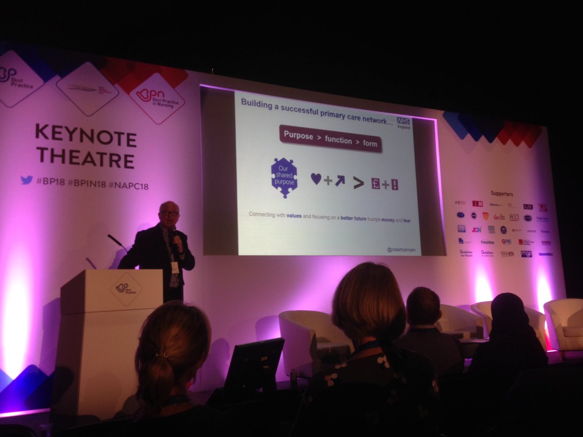 alex___morton's tweet photo. Connecting with Values and focussing on a better future trumps £ and fear @robertvarnam #napc18 #pcn #pch https://t.co/FLs9EMOBVO
