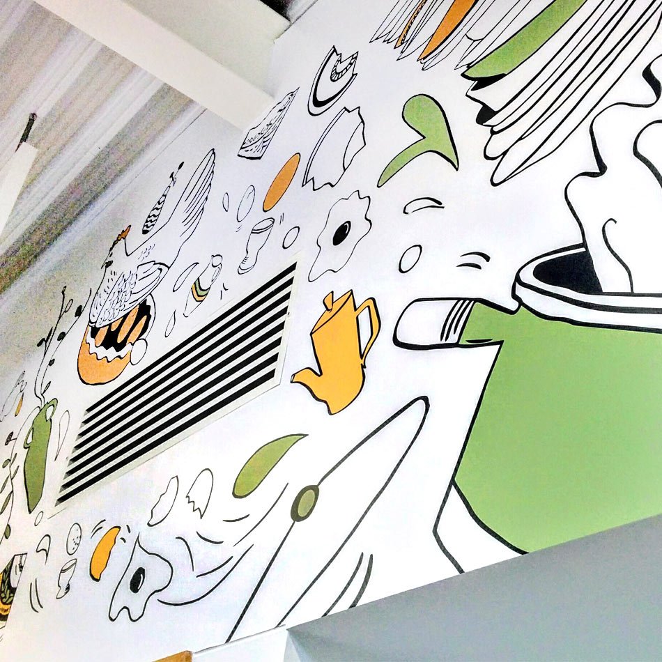 SarahEdmondsArt's tweet image. Today is a VERY exciting day as the new @StFagans_Museum is unveiled! I had the pleasure of illustrating the interiors of the #Gweithdy gallery. For now, here are a few sneak peeks - also spotted on @BBCWalesToday. Can't wait to visit! #creuhanes #makinghistory