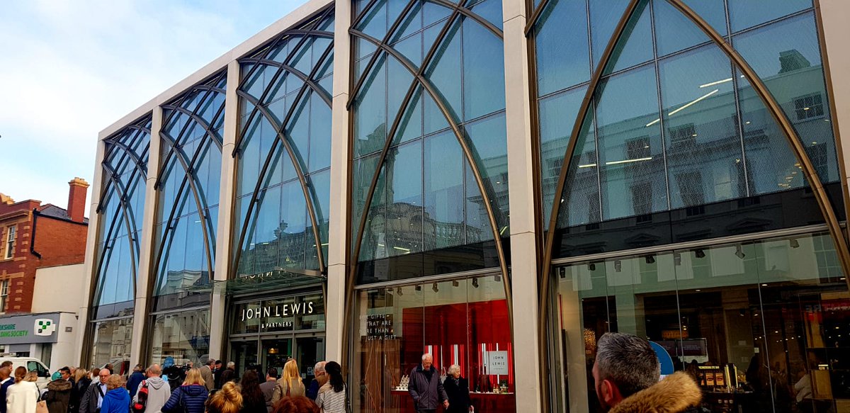 Good Afternoon Twitter. THE NEW JOHN LEWIS HAS FINALLY OPENED. It really is magical in there. Go down and have a look for yourselves! #johnlewis #treatyourself #christmasisnearlyhere