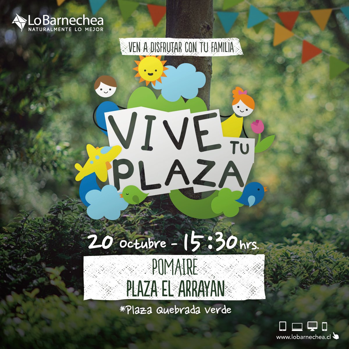 VecinosArrayan's tweet photo. Este sábado - evento Vive tu Plaza en el Arrayán https://t.co/sVUJBABJ8H https://t.co/tGQFGbY23W