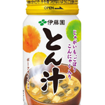 伊藤園が缶入りの とん汁 を発売 ただし豚肉は入っていない模様 豚肉のない豚汁ってただの汁じゃん 思い切りがよすぎるぞ伊藤園 Togetter