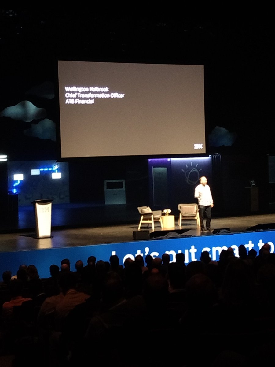 fattaie's tweet photo. #IBMInnovate with over 2200 of our clients listening to Wellington Holbrook from @atbfinancial talking Digital on @IBMcloud https://t.co/Q8kxOAGKhr