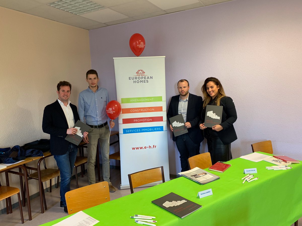 European_Homes's tweet photo. Aujourd'hui, nous sommes au #forum #recrutement à l'université de #valenciennes ! Rencontrons-nous Stand N°202 ! ;) https://t.co/3GET6kRGkD