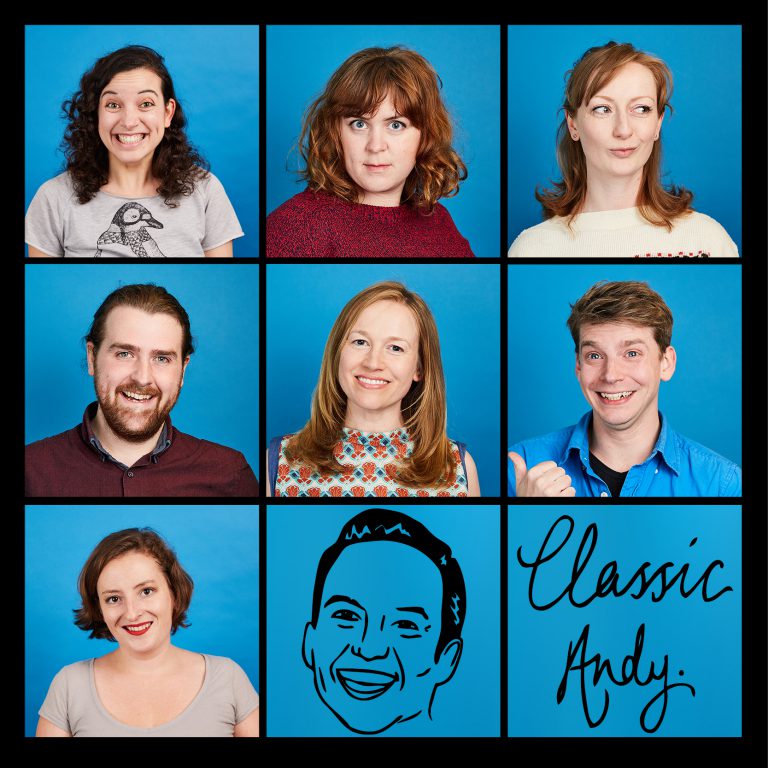 nurserytheatre's tweet photo. Tomorrow night you can expect costumes, party games and spontaneous silliness, as Classic Andy prove that there’s always something worth celebrating. Buy your tickets now: https://t.co/HrwWZEe2OV @ClassicAndyImp https://t.co/R6srVUnDRu