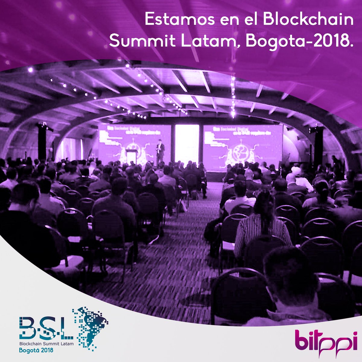 Bitppi's tweet photo. Continuamos presentes en el Blockchain Summit Latam
#Bitppi #Cúcuta #comerciantes #CentroComercial #criptomonedas #Bogota #BSLCOL2018 #bitcoin #bsl #blockchain https://t.co/uyDumKMy0W