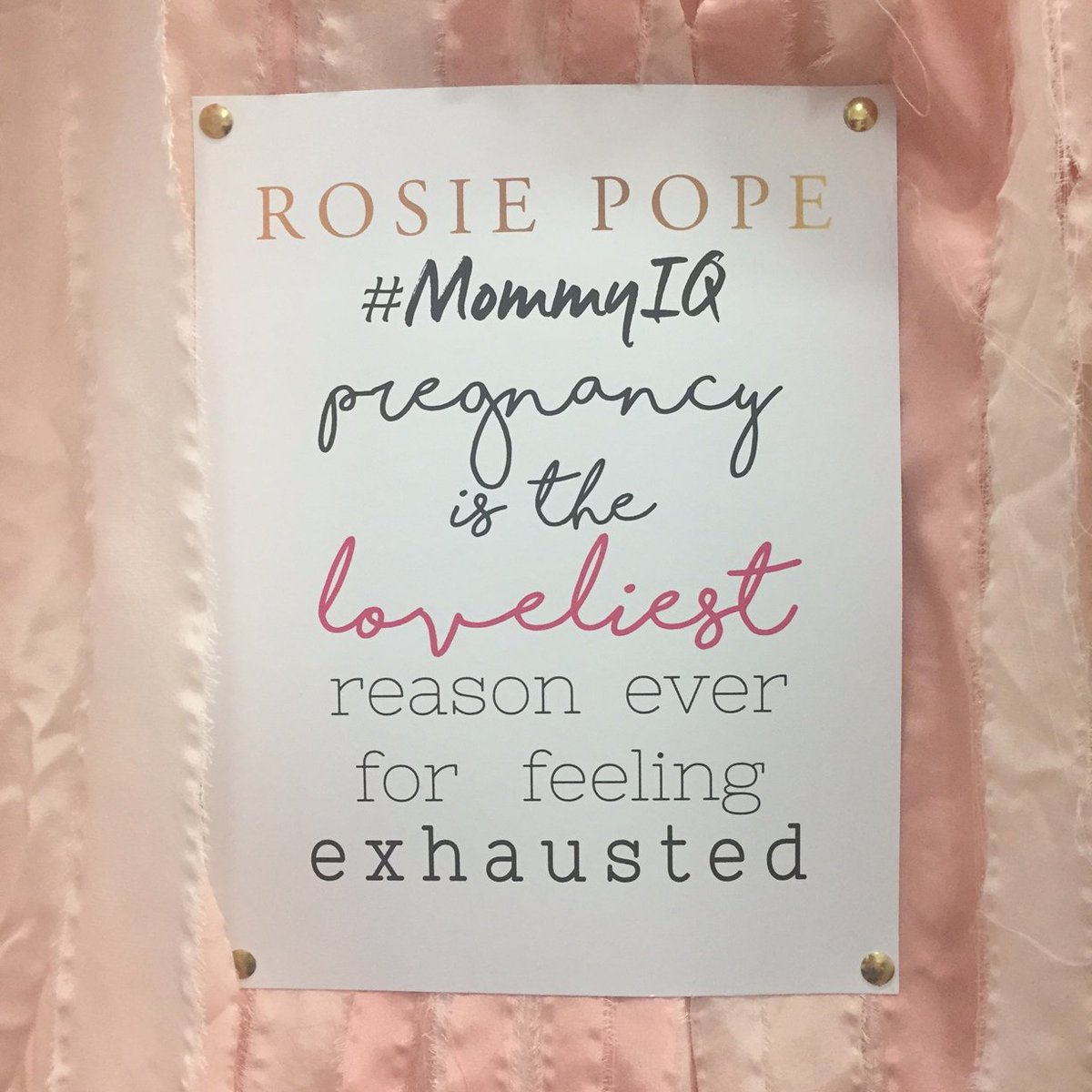 Take all the naps #MommyIQ