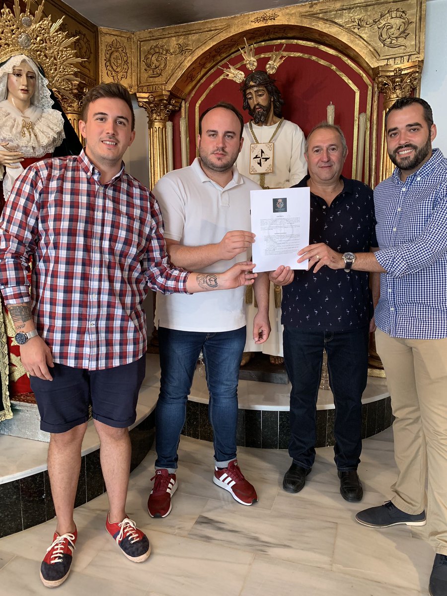 OFICIAL |Semana Santa 2019 🎼📣

Nuestra Formación ha llegado a un acuerdo durante las dos Semana Santa venideras con la Cofradía de Nuestro Padre Jesús Cautivo, María Santísima de la Esperanza y Santo Domingo de Guzmán de Benalmádena Pueblo <a href="/CautivoBenal/">CautivoBenalmádena</a>