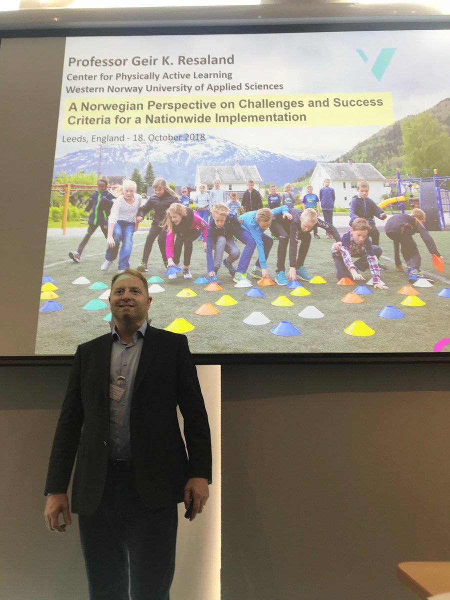 John Bartholomew (@jbartholomew_ut) on Twitter photo #carnegiePAL with my good friend <a href="/GeirKResaland/">Geir K. Resaland</a> speaking on Norwegian efforts to increase school activity #carnegiePAL with my good friend <a href="/GeirKResaland/">Geir K. Resaland</a> speaking on Norwegian efforts to increase school activity
