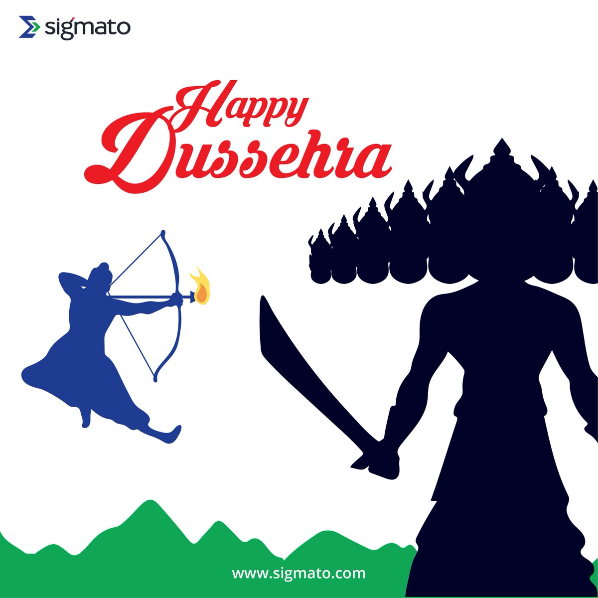 sigmatoweb's tweet image. May God bless you with all success on the auspicious occasion of Dussehra,
May you be capable of defeating all evils in your life.
Happy Dussehra!
#sigmato #digitalagency #HappyDussehra #digitalmarketing #bangalore
sigmato.com