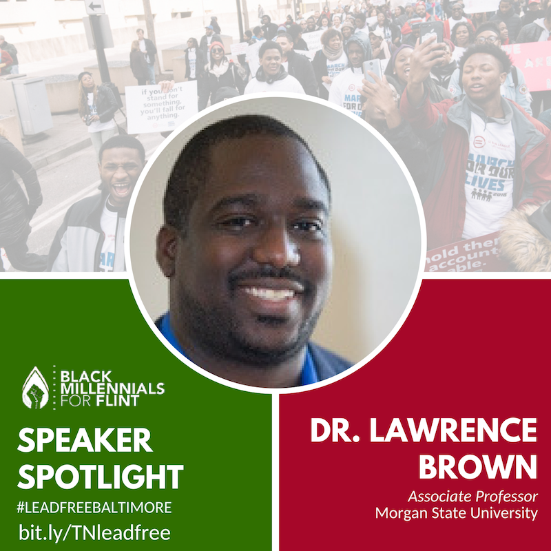 ThursdayNtwk's tweet photo. Today we'll be showcasing some of Baltimore's most powerful leaders fighting the the good fight for a #LeadFreeBaltimore.  LaTricea Adams and Dr. Lawrence Brown will present during Sunday's seminar on the water crisis not only in Baltimore but other communities of color. https://t.co/QBUUe43Pzs