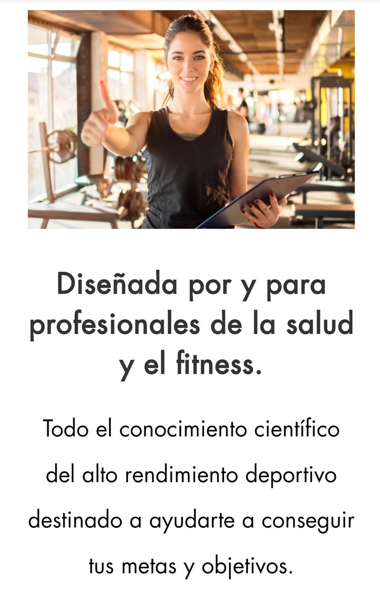 fitceltech's tweet photo. Diseñada por y para profesionales de la salud y el fitness #fitcel #salud #deporte https://t.co/TyR9GlDPUR