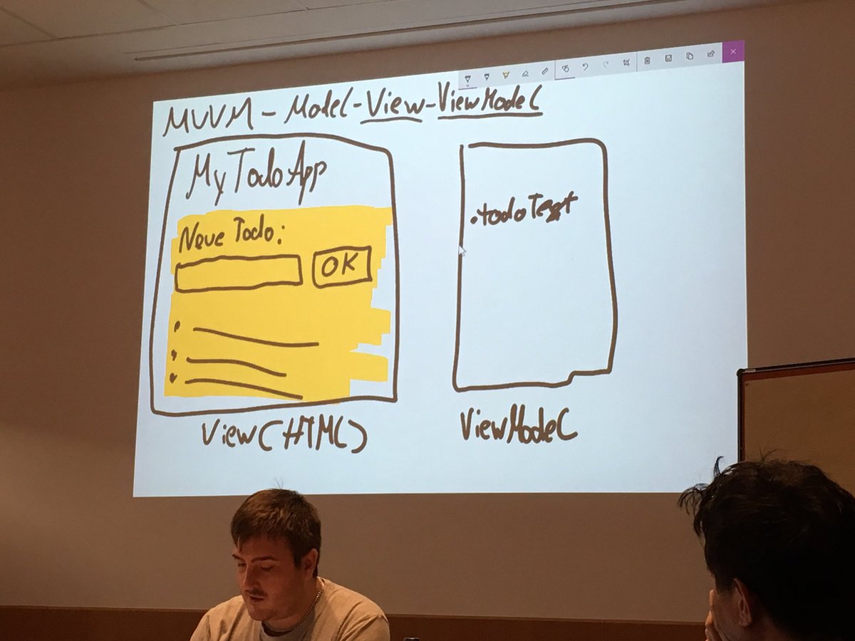 dotnetpro_mag's tweet photo. Auch andere Mütter haben schöne Töchter: MVVM bei Angular @BFreakout #wdc2018 #webdc18 https://t.co/Se0GVit0qE