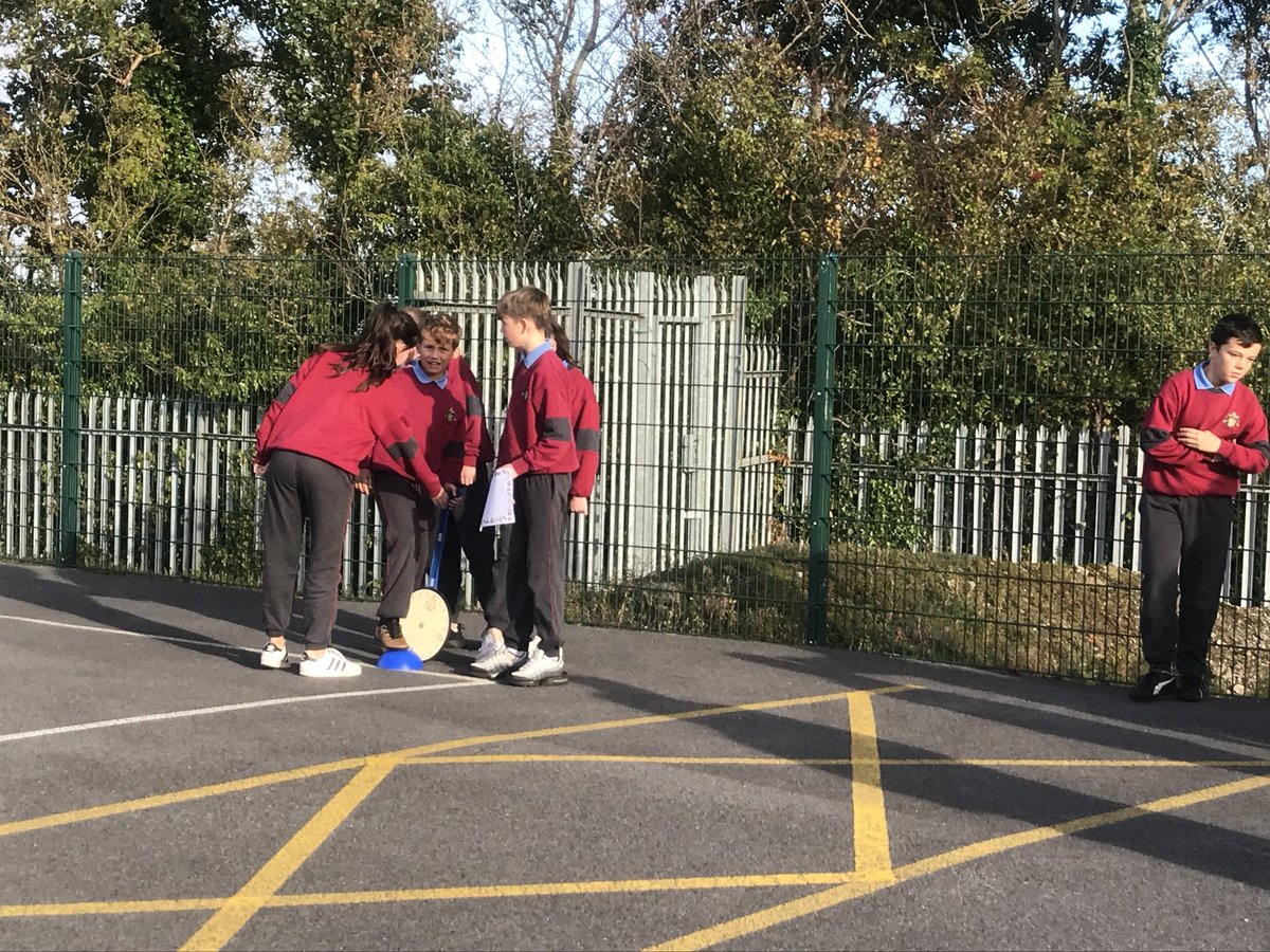 MsWhytesClass's tweet photo. Putting our maths skills to good use...measuring running distances for PE. #mathsweek #activemaths #activekids #mswhytesclass #6thclass https://t.co/x9xOouMwEV