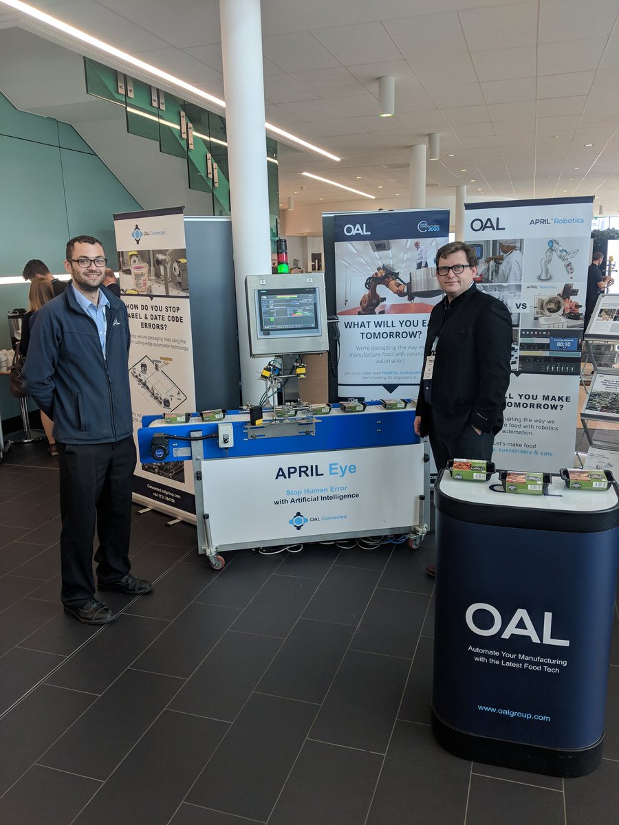 We're at Appetite for Engineering 2018. Find out how to make sure your products have the right date with APRIL Eye!