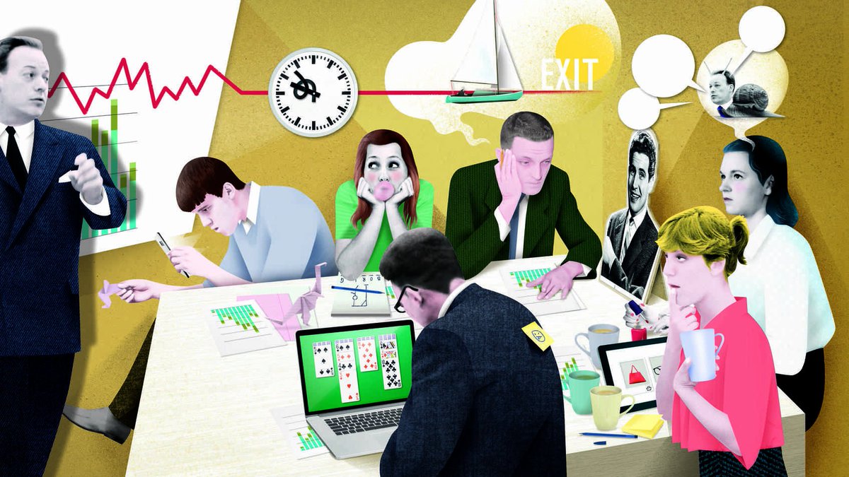 So werden Meetings nicht zur Qual: Die Dos und Don'ts des Sitzungsmanagements bilanz.ch/management/so-… #meeting <a href="/amazon/">Amazon</a> <a href="/liip/">Liip</a> @BainAlerts