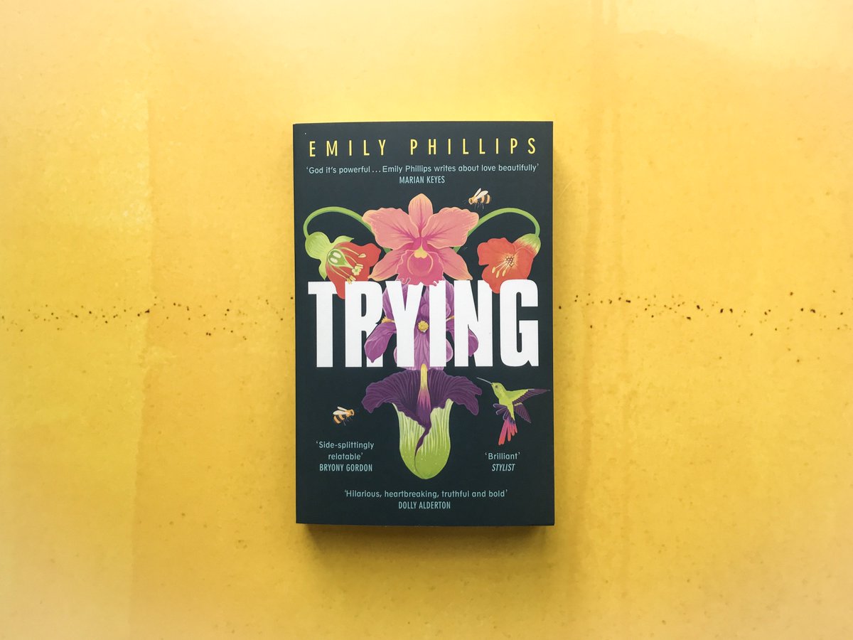 Two weeks until life changes forever, one day until maternity leave, but today it's all about the paperback of #TRYING. Grab your copy now!