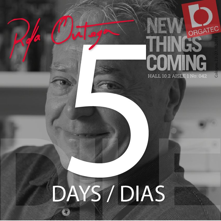 ✈️ ¿Todo preparado para ORGATEC?. últimando los últimos detalles.
🔺 En 5 días despejamos la primera #Incógnita que viene de la mano de Rafa Ortega y @guitierrezyortegadiseño