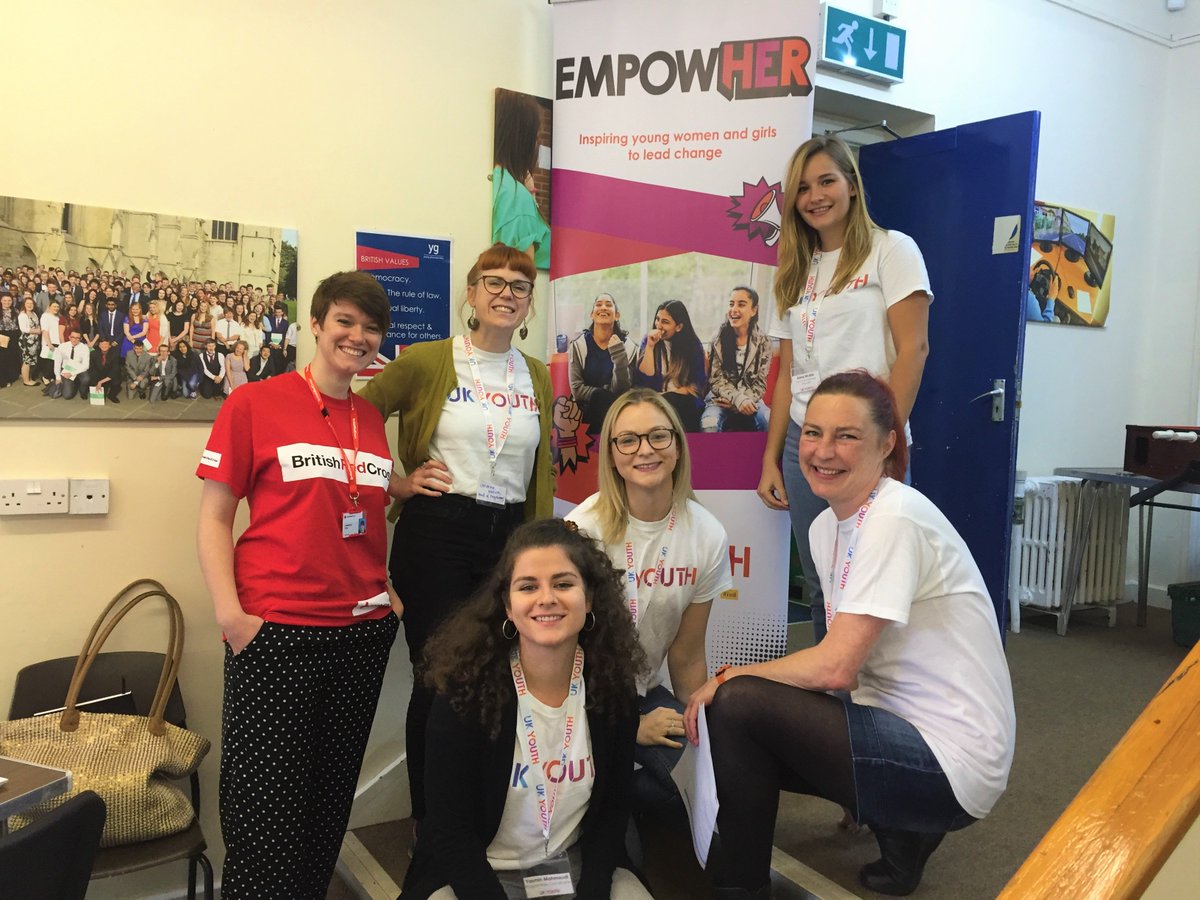 UKYouth's tweet photo. Have you heard about our new programme, EmpowHER? We work with @BritishRedCross &amp; @YWTrust to address the worryingly low levels of wellbeing amongst young women and girls across the UK ✊ #ThursdayMotivation @Spiritof2012 @iwill_campaign https://t.co/0m58e7yCL0 https://t.co/L27QYALlnH