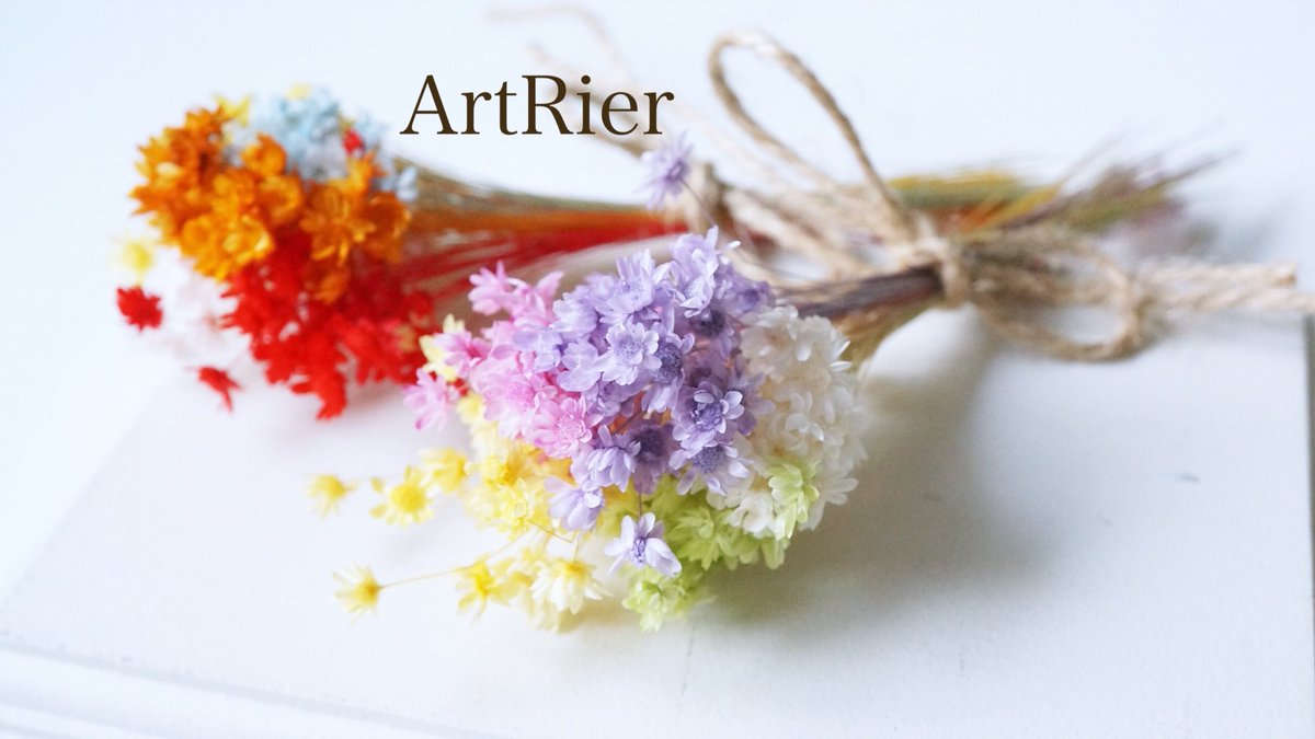 art_rier's tweet photo. 可愛いミニフラワーを見つけると��い連れて帰ってしまいます😍ジュエリーにするとどうなるだろう♡カラーの組み合わせはどうしようかな♡いつもワクワクが止まらない＾＾✨
#artrier #ハンドメイドアクセサリー #ハンドメイドピアス #handmade #ドライフラワー #japanesedesigner https://t.co/8UI8RGHV0P