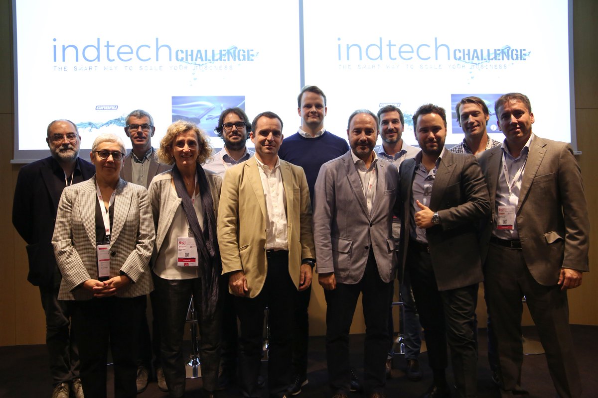 GirbauGroup's tweet photo. Wonderful premiere of @GirbauLab ! The #Indtechchallenge has received 127 proposals from 25 different countries to innovate in industrial #laundry -- ¡Fantástico estreno del #GirbauLAB! El #Indtechchallenge ha recibido 127 propuestas de 25 países para innovar en #lavandería https://t.co/ZwebMG3CkT