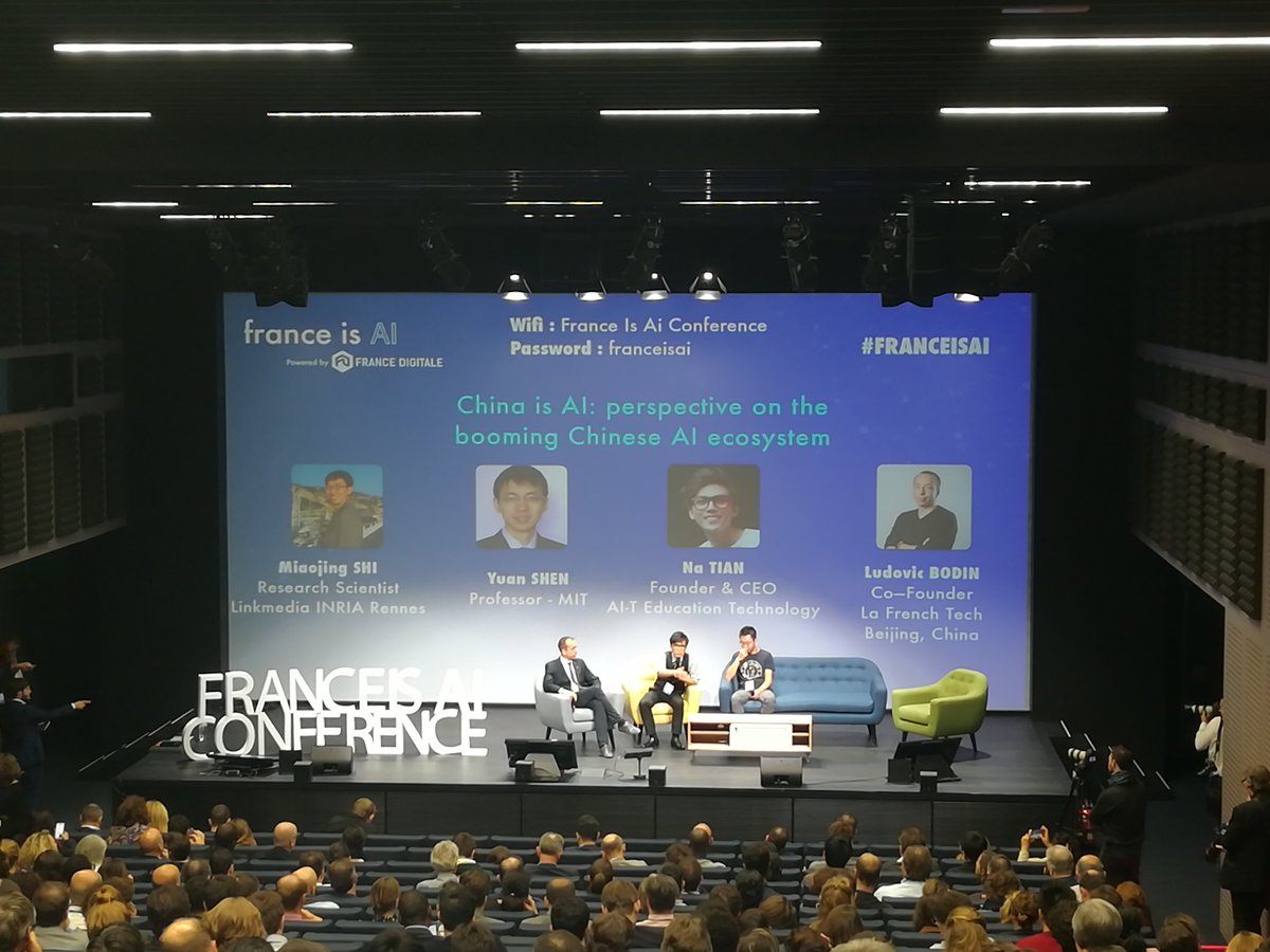 China is definitely not missing the AI revolution #franceisAI <a href="/franceisai/">FranceisAI</a> <a href="/FRdigitale/">France Digitale</a>