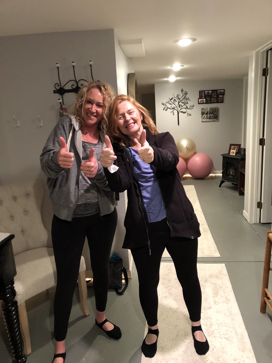 We definitely “felt the muscles working” in the Reformer class today!  #welcometothebesthourofyourday