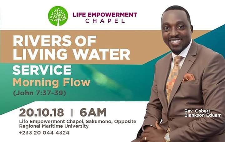 lec_sakumono's tweet photo. Weโre always ready to welcome you here at LEC. Next Stop:Morning Flow @ 6am(Rivers of Living Water Service)
Make sure you are at LEC this Saturday for a great time of fellowship in Godโs Presence!
Invite someone!
#morningflow #prayer #prayerflow #Worship #worshipflow @revosbert https://t.co/IcQkEIgcq9