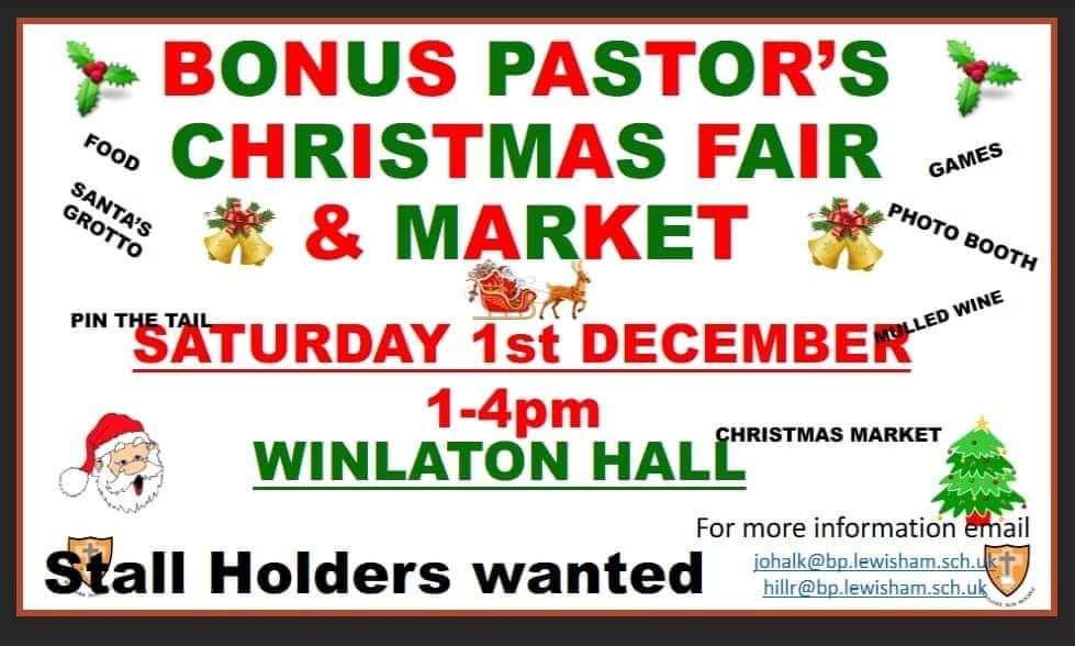 waliwoo83's tweet photo. @BpccChristmas  stall holders wanted #christmasfair #BPCC https://t.co/CWgEU6KbnD
