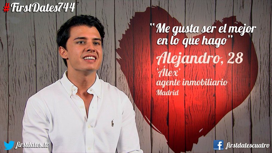 firstdates_tv's tweet photo. Álex no va rápido, va lo siguiente 😅 #FirstDates744 https://t.co/yp9Ie2biXJ https://t.co/2PNlxfKjNy