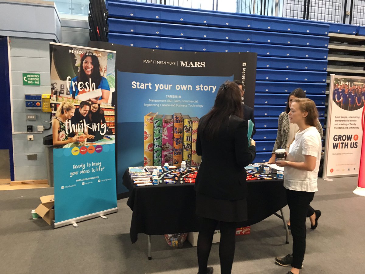 Looking forward to a high energy day looking for out next generation Mars leaders at the Bath University careers fair. #proudlymars @UniofBath