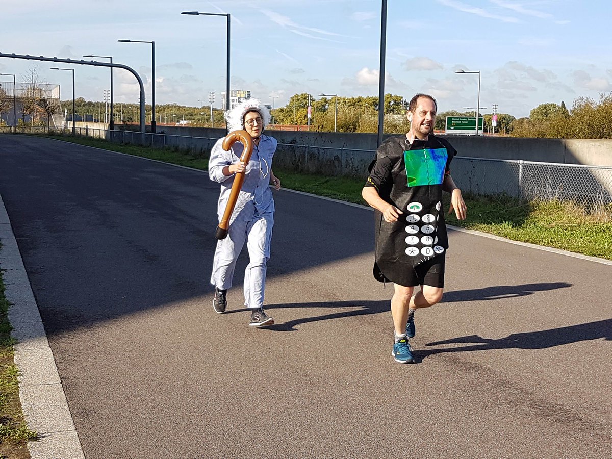 Hey that man stole my phone. #AMVWackyRaces mydonate.bt.com/events/amv-bre…