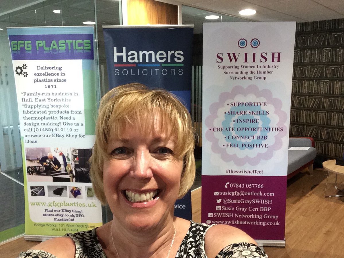 SusieGraySWIISH's tweet photo. #theswiisheffect We’re all ready for the guests to arrive at this month’s SWIISH Event at #AircoBusinessLounge Many thanks to @sus_gray GFG Plastics #gfgplasticshull , @NatWestBusiness and @HamersLaw for supporting the events! https://t.co/4YGGwi7fj7