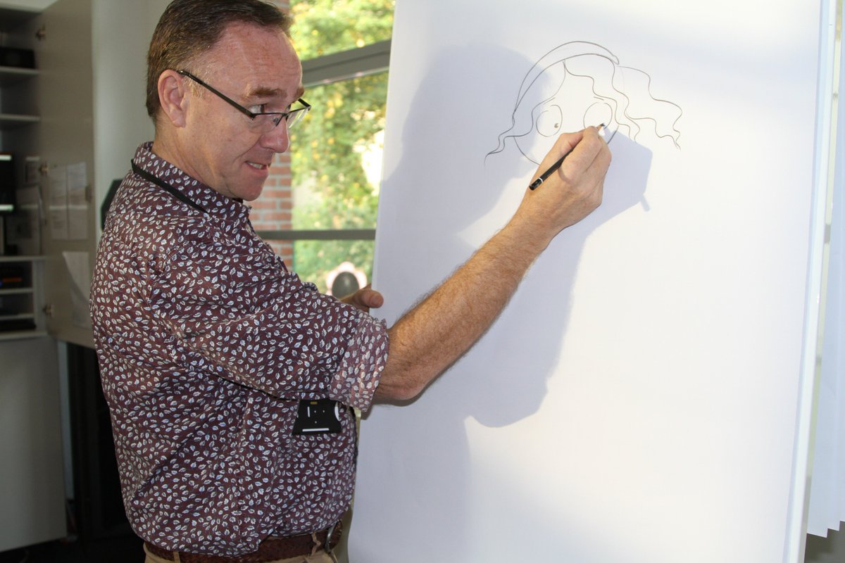 BSB_Brussels's tweet photo. We have been lucky to have had some amazing authors and illustrators this week for #BSBBookWeek18. Our Primary students have had @shoorayner read them his latest book and teach them how to draw one the main characters, Pandora. https://t.co/uW6BVds0Hg
