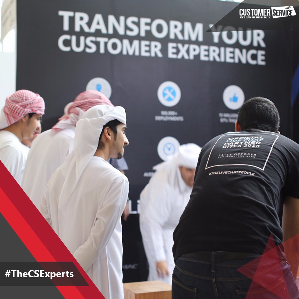 CS_ArabEmirates's tweet photo. Learn how to excel at #customerservice in any given industry. Meet #TheCSExperts at Booth # CC1-3 now to learn more. 

#gitex #GITEX2018 #DIYTrainingGames #GITEXTechnologyWeek #customerengagement #trainings #workshops #games #customersuccess #CustomerFeedback #CustomerExperience https://t.co/vXOpf0YeL1