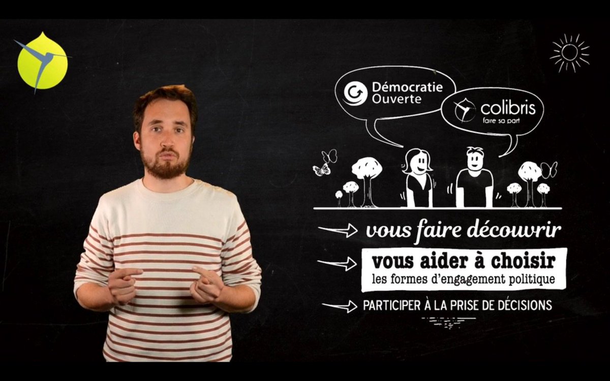 2 façons de faire de la politique, selon @armel_lecoz, dans le 1er module du #MoocDémocratie : colibris-universite.org/formation/mooc…
- Vivre engagé, en accord avec ses convictions,
- S'engager dans les institutions, ou contre, et les transformer.
À vous ! 
En partenariat avec <a href="/OpenGovFr/">Démocratie Ouverte (Archivé)</a>