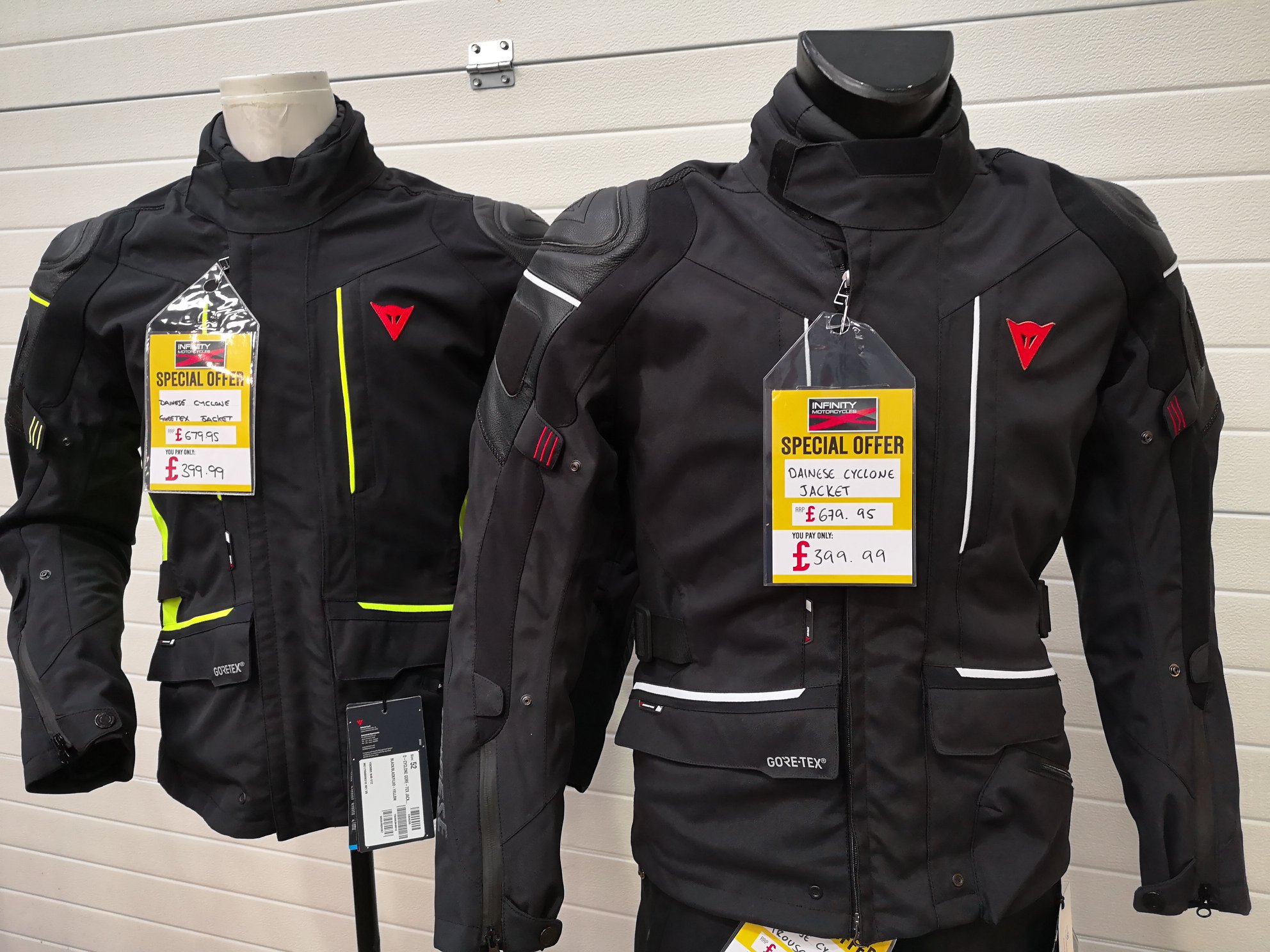Dainese cyclone clearance