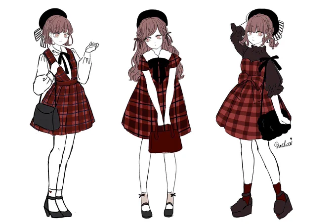 人形に着せたい洋服 