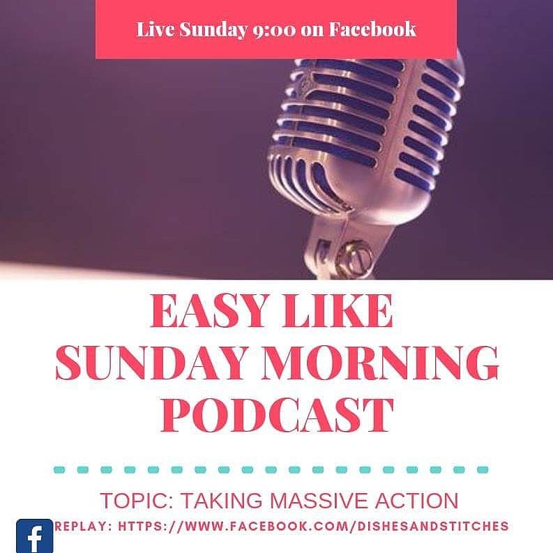 StitchesDishes's tweet photo. Join me this Sunday 10/14/18 at 9:00 am. on Facebook LIVE!
Easy Like Sunday Morning Podcast: This week's topic - Taking Massive Action. "Vision without action is merely a dream."Joel A. Barker
#influencer #influencerswanted #internetmarketing #expert #expertsecrets #marketing https://t.co/4DgeFC3QiY