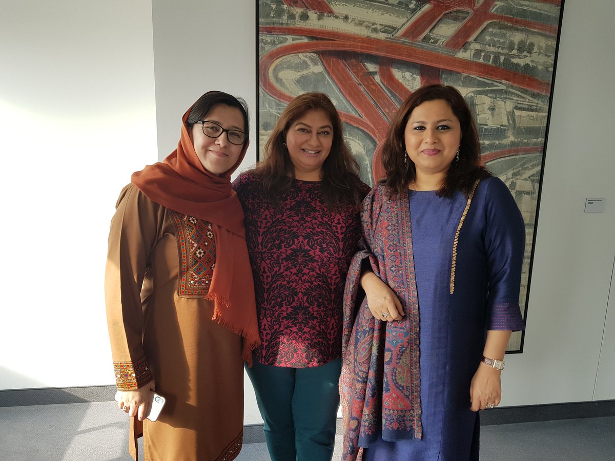 marvisirmed's tweet photo. Three nations, three women, and we agree on peace among our nations and in our countries!
Orzala Nemat from #Afghanistan @Orzala
Vani Tripathi from #India @vanityparty
And me from #Pakistan
#NoToViolence
#NoToWar
#WeWantPeace
#StopFighting
#StopKilling
#ComeToTable https://t.co/7253oXbuRu
