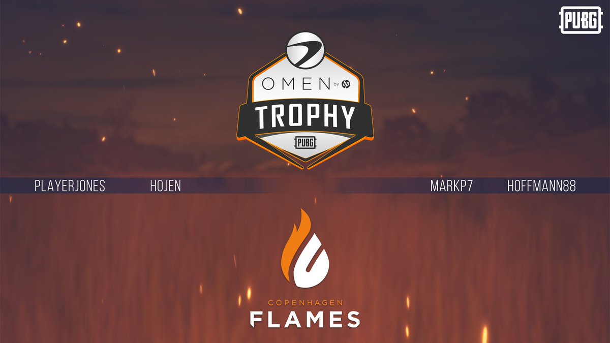 CPHFlames's tweet photo. We've been invited to the @eswc_en #PUBG tournament at Paris Games Week! @Northern4PUBG will be representing our Flames in 🇫🇷 next week. #BringTheFlames 🔥

Read more here 👉 https://t.co/UxMxrzPGeA https://t.co/dbF3u8WRU5